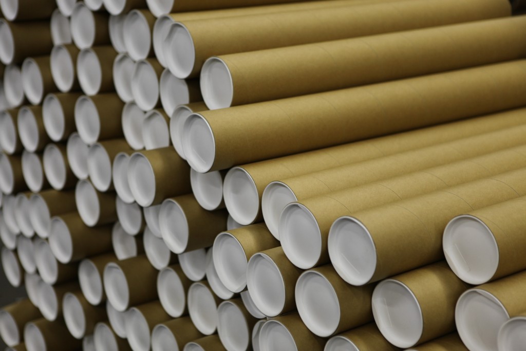 3 x 36 Kraft Crimped End Mailing Tubes